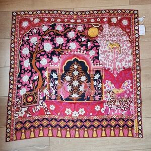 Salvatore Ferragamo Multicolor Silk Scarf